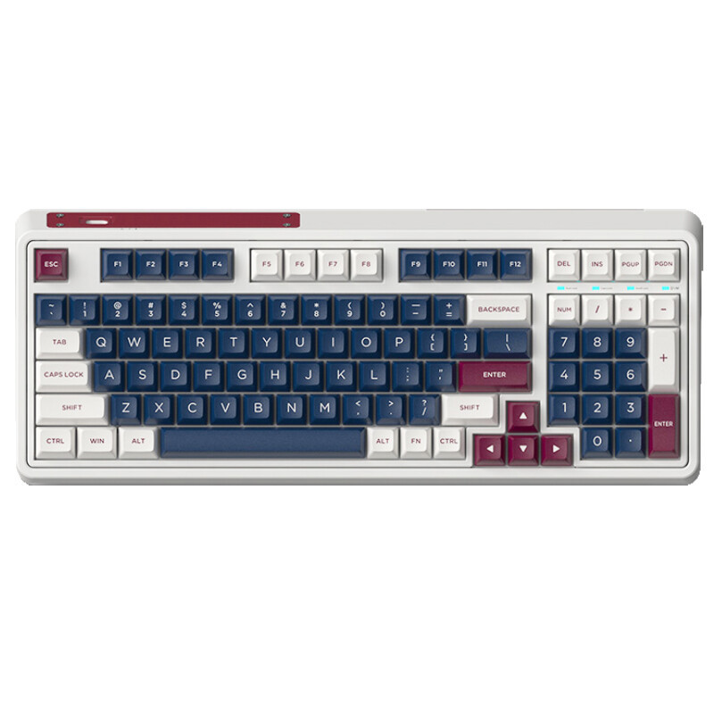 腹灵FL·ESPORTS CMK98机械之心BOX白轴V2 98键单模有线全键热插拔RGB游戏电竞机械键盘笔记本电脑办公