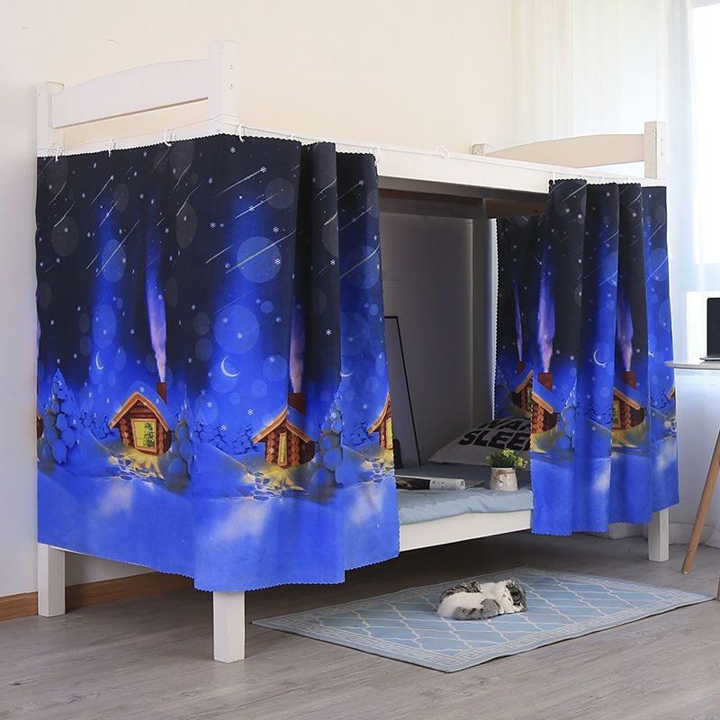 学生床帘宿舍床帘下铺床幔上铺床帘遮光男女生通用床围子帘子窗帘