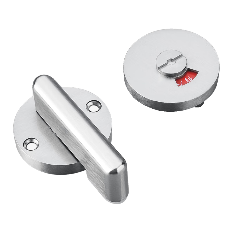 具岩 公共卫生间隔断五金配件304不锈钢厕所门锁(计价单位:套)