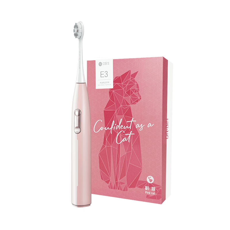 贝医生声波电动牙刷E3 粉DR.BEI E3