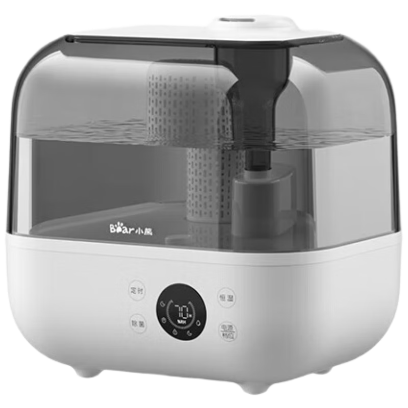 小熊(Bear)高温热雾除菌热蒸发加湿器卧室婴儿空气加湿净化器办公桌面加湿器 JSQ-F50A1-S02