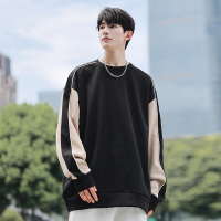 狮臣SHICHEN 2023年秋季新款男士卫衣圆领套头韩版时尚百搭卫衣男潮牌休闲运动卫衣男装