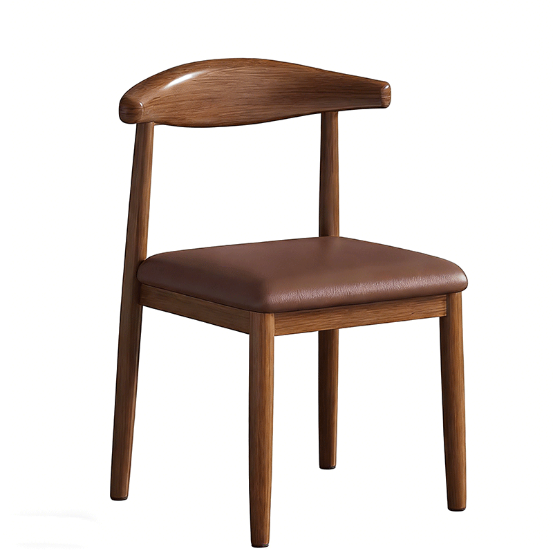豫众诺 实木餐椅 450*450*800mm 把高清大图
