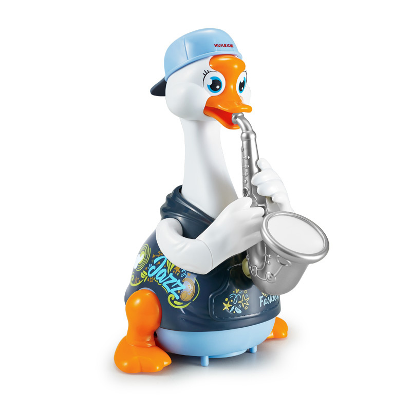 汇乐 538 益智玩具 萨克斯摇摆鹅 男孩女孩玩具