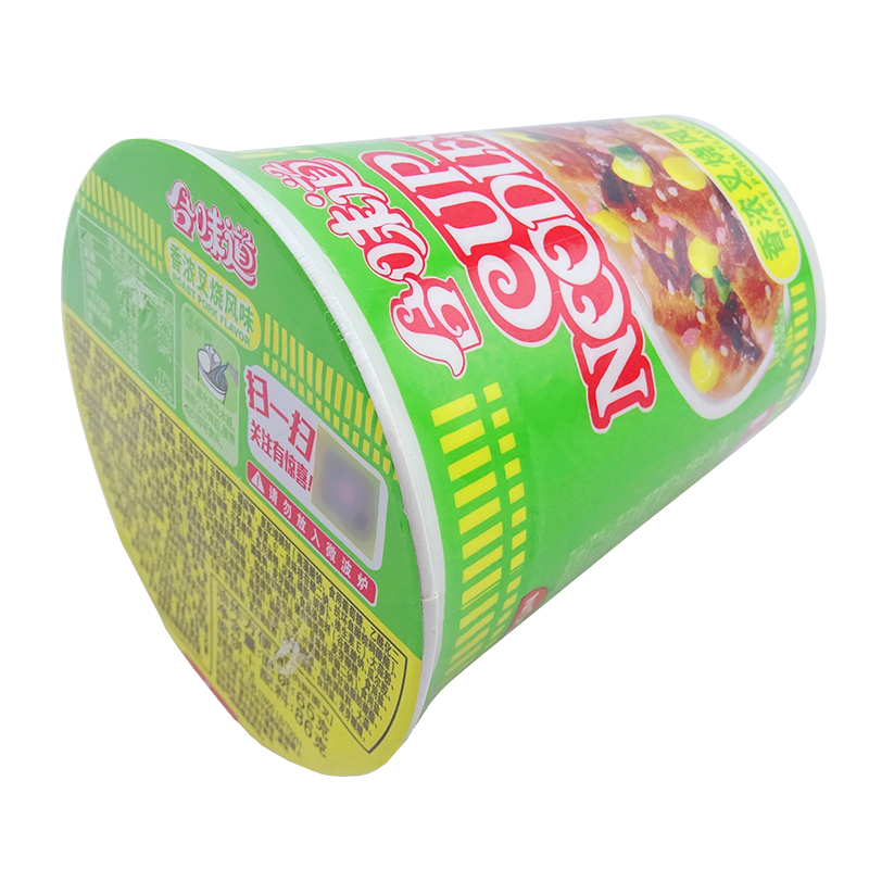 日清合味道香浓叉烧杯面