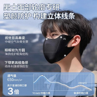 [补贴10%]防晒口罩女透气薄款高颜值防紫外线护眼角全脸夏天冰丝遮阳面罩