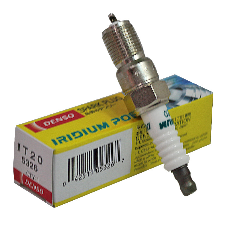 电装(DENSO)单铱金火花塞IT20适用于福克斯/马自达/63/B70/GL8/君威/蒙迪欧(单支装)