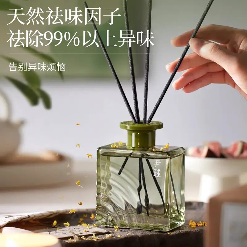 尹谜观雨无火香薰-绿色-桂花龙井高清大图