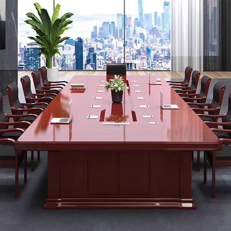 聚越唐(JUYUETANG) 油漆会议桌 5000*1800*760mm 张高清大图