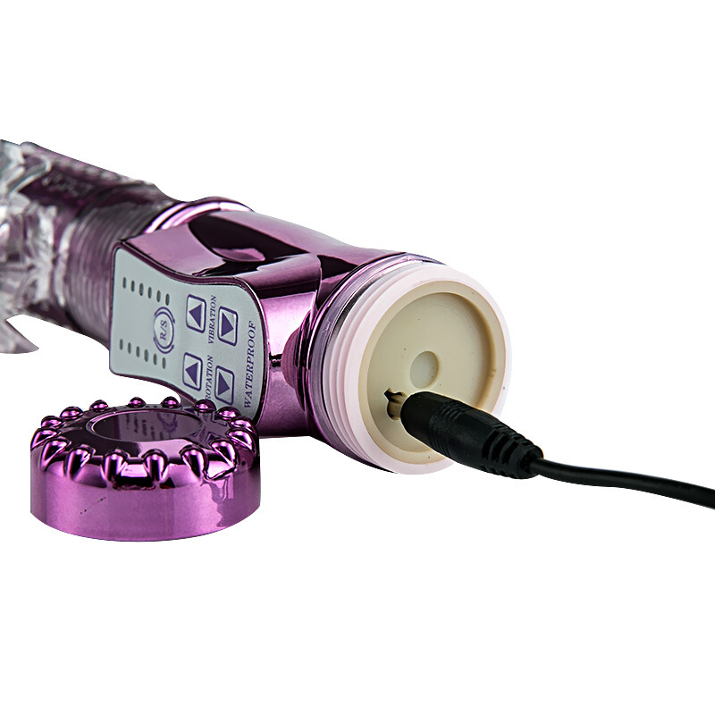 万乐wenle万乐转珠棒女性自嗨玩男女用充电伸缩摇摆拍打av棒成人情趣