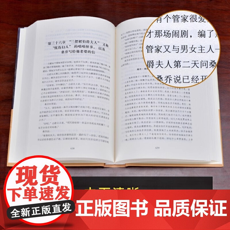 [央视网]唐吉诃德 上 下 名家名译全译本 塞万提斯著 世界经典小说 3D高清大图
