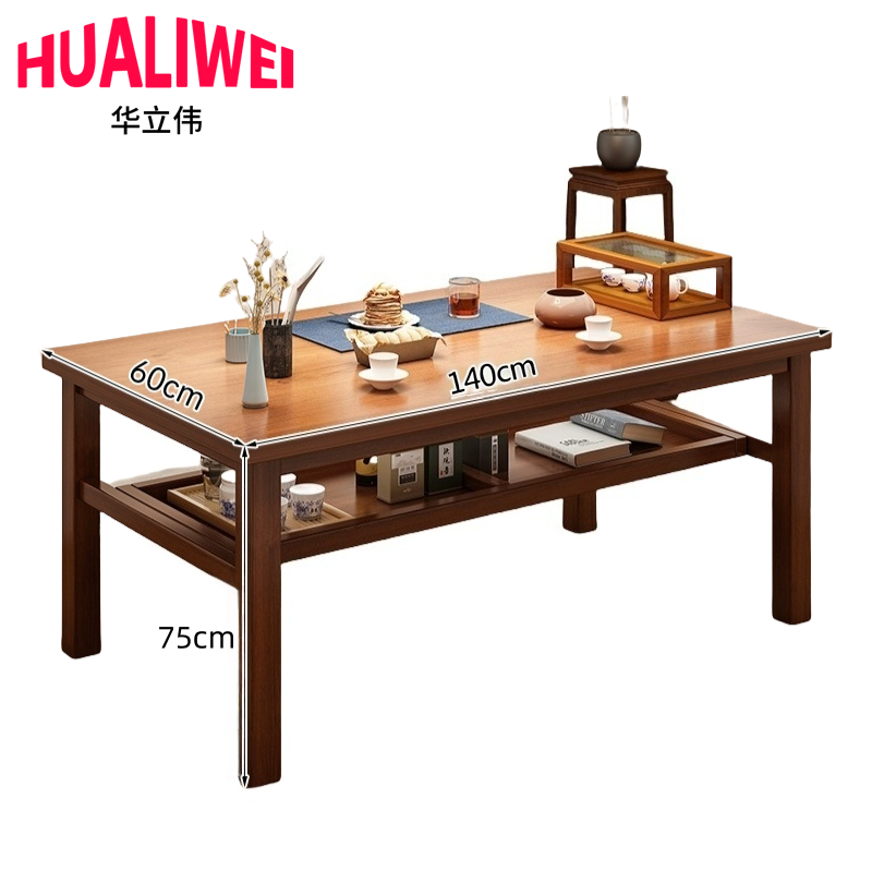 华立伟 茶桌140*60*75cm张