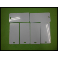 HUGONG 电缆挂牌 电缆吊牌电力阀门植物PVC标牌32*68MM 单孔 100张