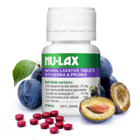 【缺货】Nu-lax乐康膏Nulax西梅乐康片40片瓶装澳洲进口 膳食营养补充剂 膳食纤维