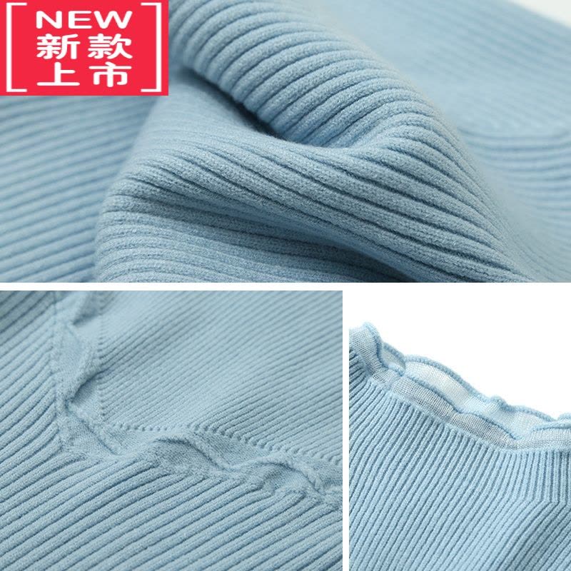 可莉允女童秋冬装套头毛衣2022新款女大童女孩秋韩版针织衫儿童加厚冬装图片
