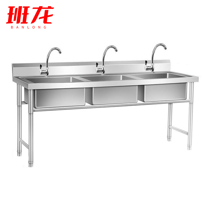 班龙水槽洗手池145*60*80cm台高清大图