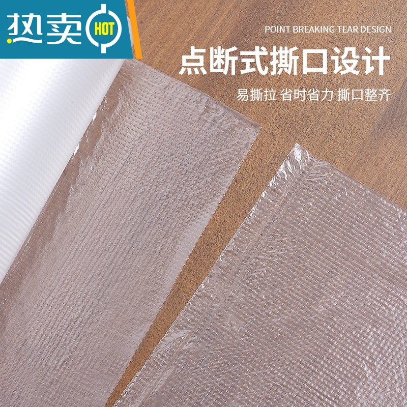 敬平保鲜袋大中经济装袋冰箱手撕袋加厚点断式家用商品密封 中号厚实PE保鲜袋200只[25X35CM] 1