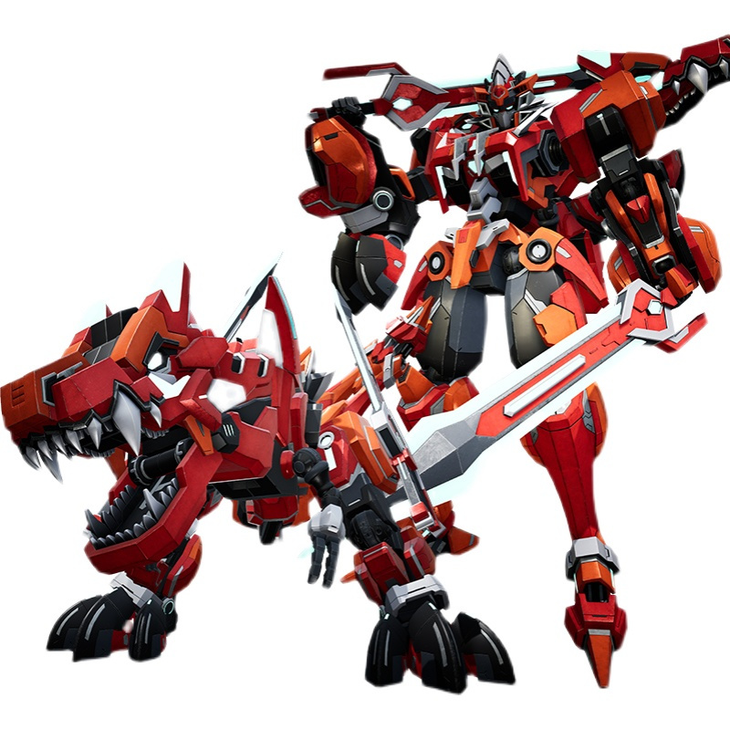 钢铁飞龙2龙魂觉醒升级版暴龙角龙机械兽变形机器人恐龙玩具男孩