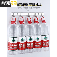 三维工匠免打孔挂钩壁挂衣帽钩毛巾衣架挂衣钩排钩墙壁钩厕所304不锈钢 需打孔7钩亮光面(全304)