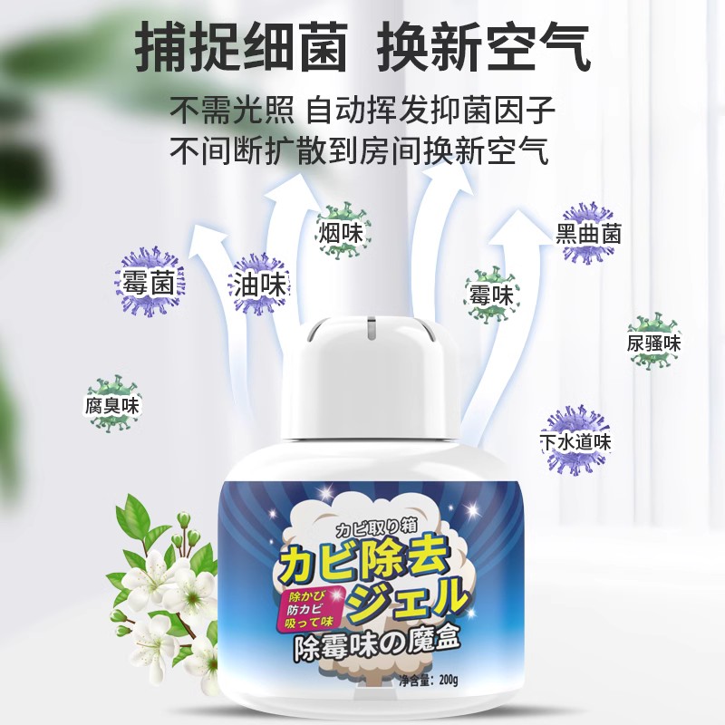 除霉去霉味神器房间卧室去潮湿清除剂室内宿舍学生吸湿祛味干燥剂高清大图