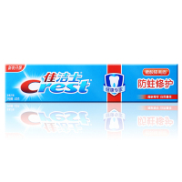 佳洁士(Crest)健康专家防蛀修护牙膏(清新青柠香型)140g 勤刷牙