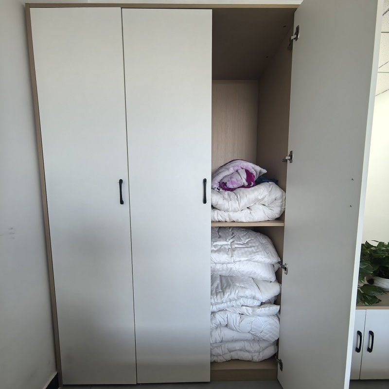 舵途 宿舍木质更衣柜 0.5m*高2.1m*长1.2m组高清大图