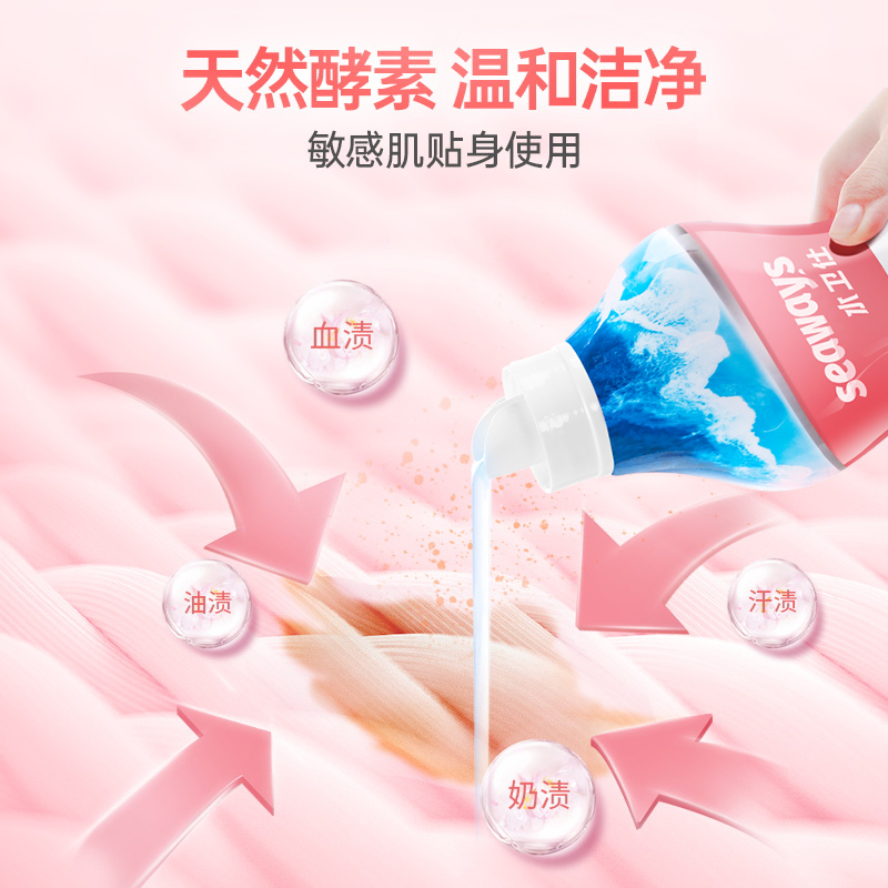 水卫士香氛洗衣液(海洋)1瓶高清大图