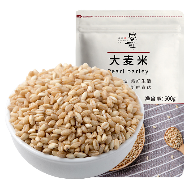 盛耳 Shenger 杂粮盛耳大麦米500g 大麦米粗粮五谷杂粮煮粥饭农家去皮小麦仁 价格图片品牌报价 苏宁易购盛耳官方旗舰店