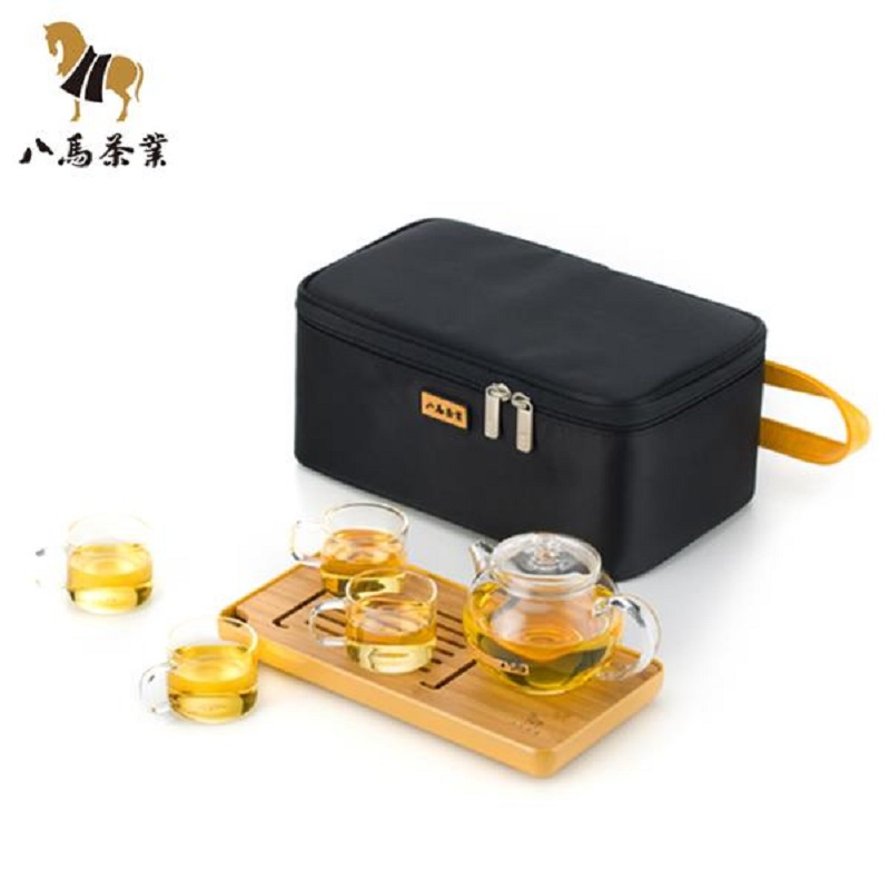 八馬茶業 TZB008 明航旅行茶具玻璃套组 单套价格