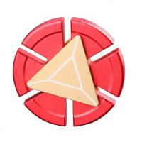昆吾锋手指陀螺金属成人发光指尖陀螺男孩女孩合金绝版夜光减压儿童玩具 深灰色 圆盘蓝色蜘蛛侠
