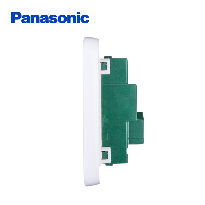Panasonic松下开关插座面板一开单控大面板格彩系列五孔插座16A双USB插座一开双控高清大图