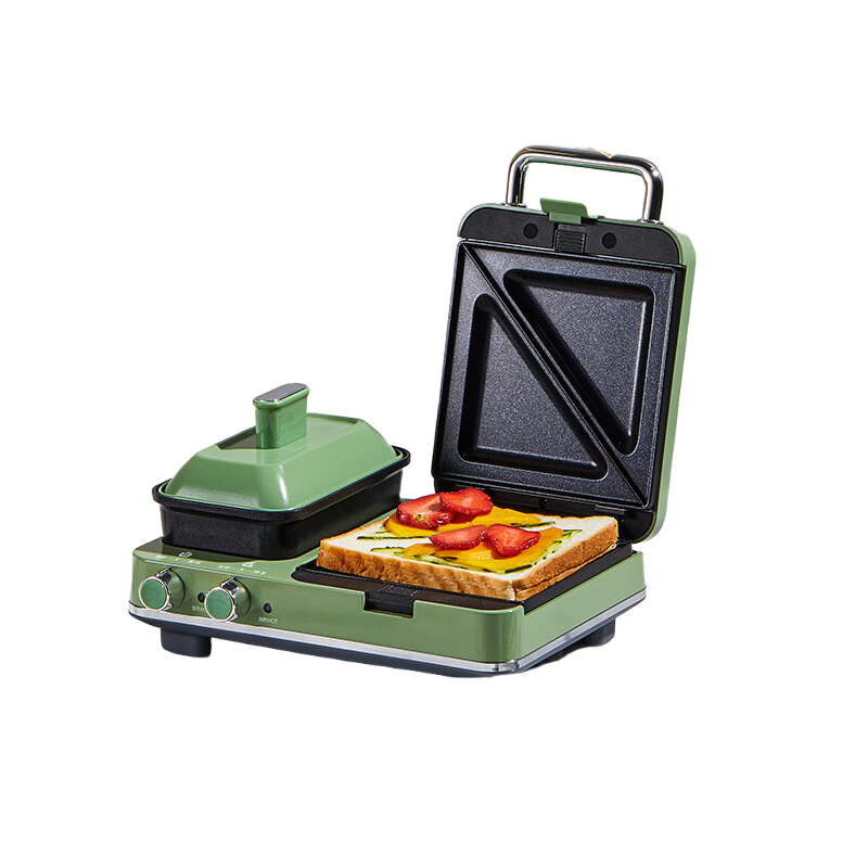 摩飞电器(Morphyrichards)MR9086多功能早餐机1台清新绿