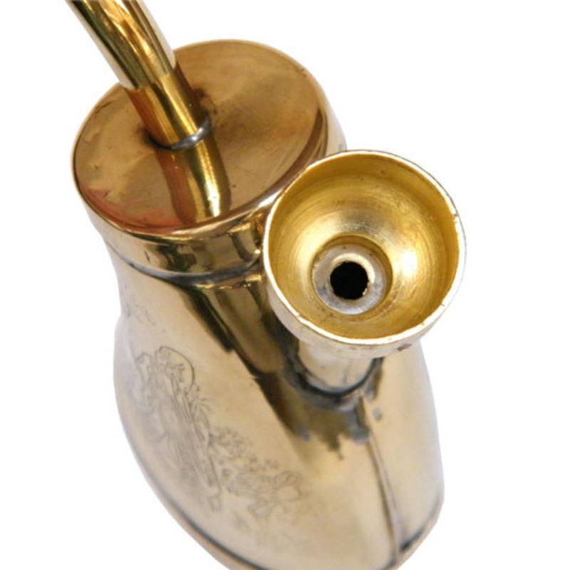 金泰水烟斗水烟壶老式水烟袋弯式水烟筒铜质便携式水烟壶两用烟锅透明