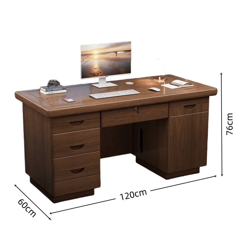 鑫木樽办公桌1200mm张高清大图