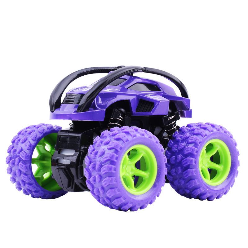 惯性四驱越野车儿童仿真模型车抗减震耐摔玩具车25岁宝宝小汽车四驱