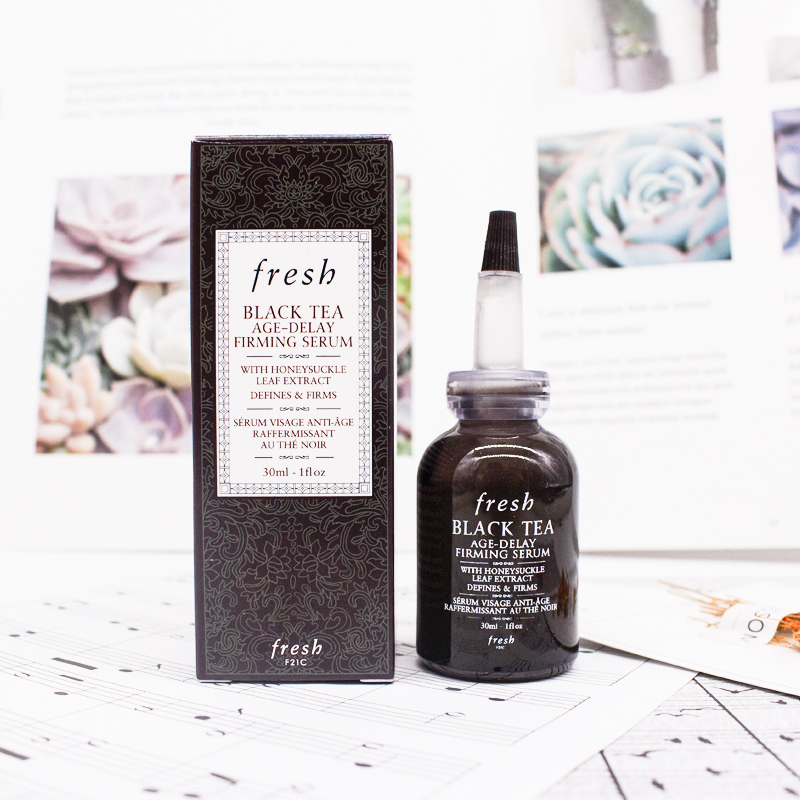 馥蕾诗Fresh红茶紧致修护精华露30ml 滋养保湿特价