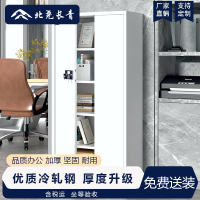 北尧长青保密柜文件柜铁皮柜办公档案柜钢制保险柜电子密码柜灰白通门 电子锁通门无抽