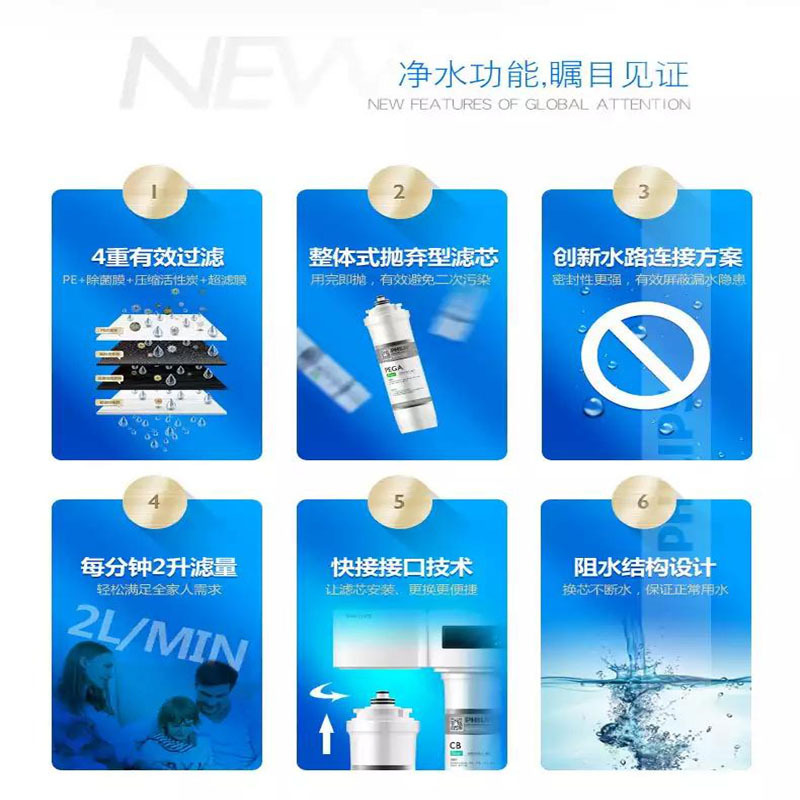 飞利浦 净水机WP4161/01