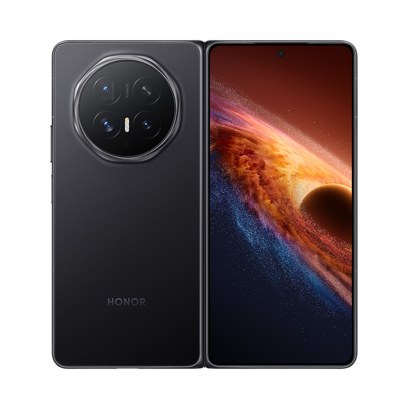 荣耀Magic V6 12+512 PNM-AN10 绒黑色 双卡 全网通版 手机 全新荣耀黑钻屏 新一代金刚巨犀玻璃 折叠屏手机高清大图