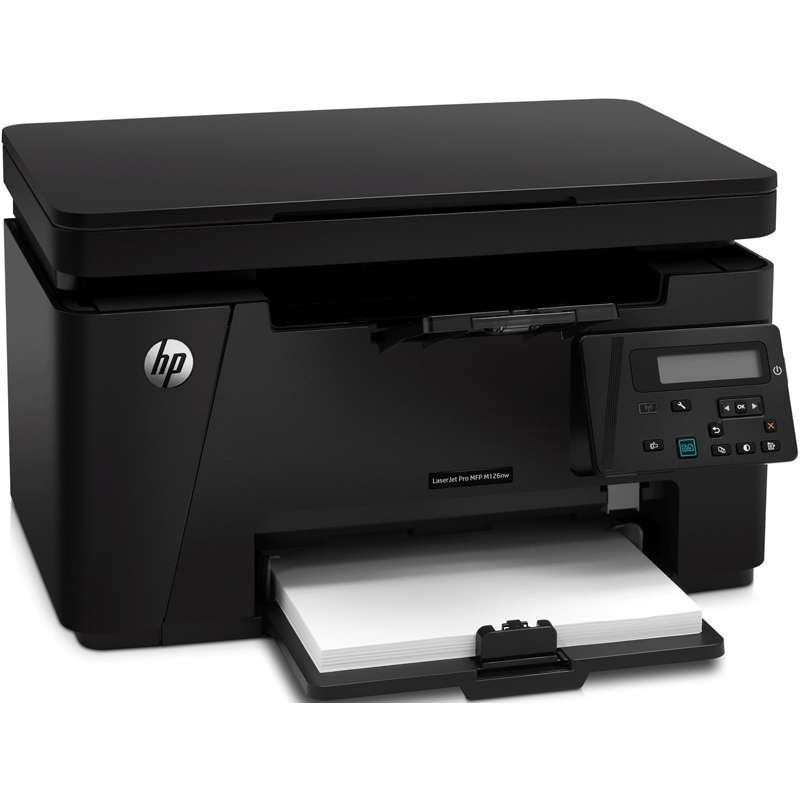 惠普(HP)LaserJet Pro M126nw 黑白A4激光一体机(打印 复印 扫描 无线网络)(尊享)