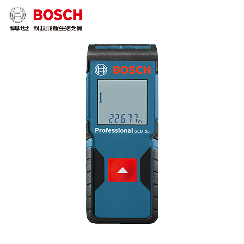 [苏宁自营]博世(BOSCH)高精度激光测距仪手持红外线测量仪量房尺电子尺激光尺25米 GLM25