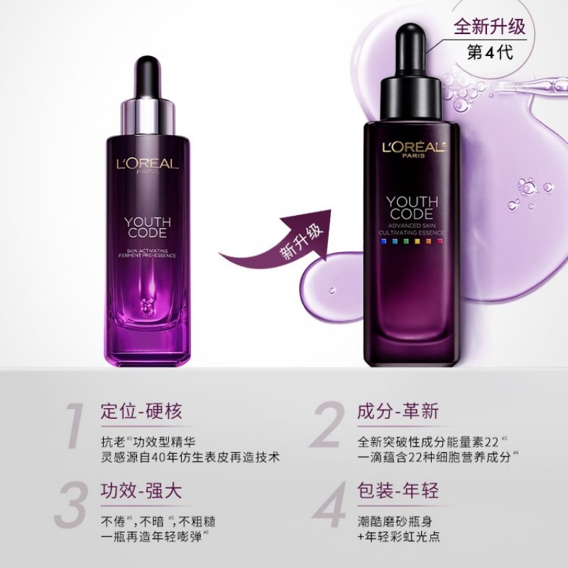 欧莱雅 青春密码密集肌能精华液 50ML[oly5713]高清大图