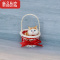 真智力仿真会叫猫咪会叫的猫提篮花篮工艺品景区礼品儿童玩具 会叫蓝色提篮黄花猫 默认仿真食物