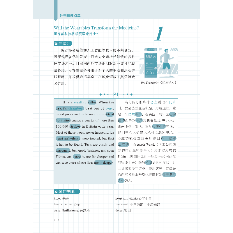 正版 外刊精读点津 张欢编著 中国宇航出版社 9787515922126 书籍高清大图