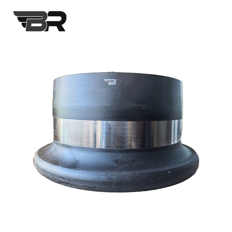 BR 车梯底座轮 200mm黑轮 个高清大图