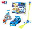 奥迪双钻爆冲车通天摆锤天轮轨道赛车惯性跑道小汽车儿童玩具
