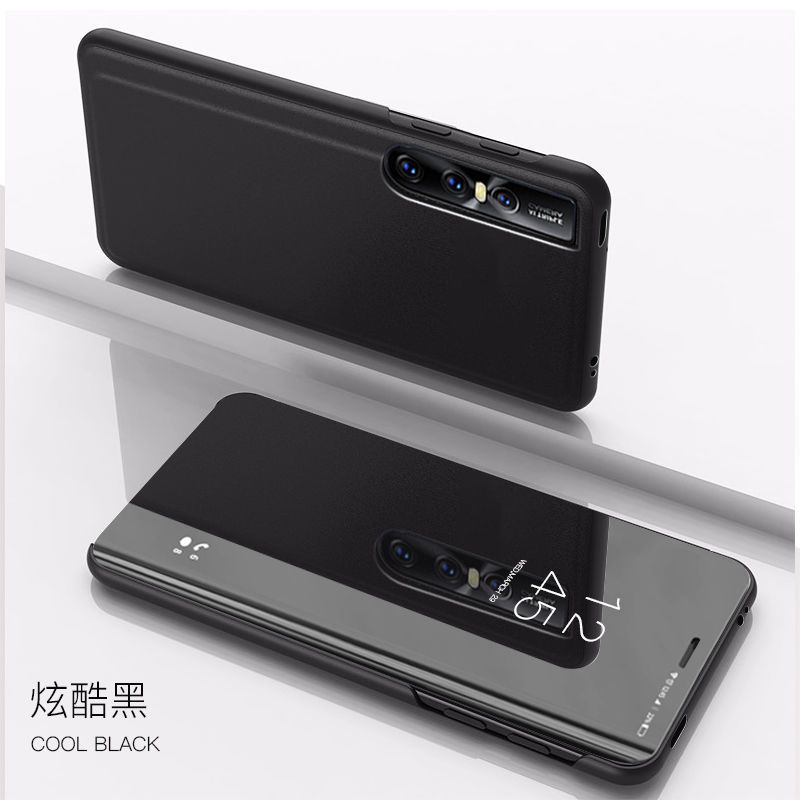 炫酷黑s1vivos1s1pro皮套翻盖镜面s1手机壳全包防摔壳保护套s1手机