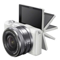 索尼(SONY) ILCE-5100Y (16-50mm+55-210mm) 微单双镜头套机 2430万像素 照相机 白