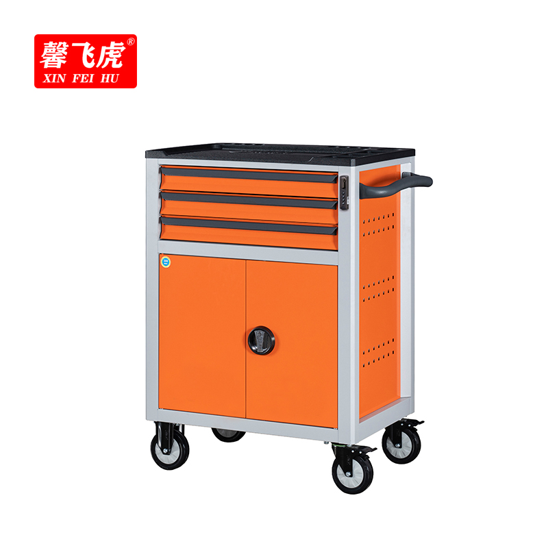 馨飞虎工具柜工具车3抽/个高清大图