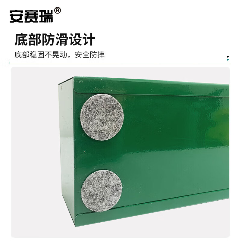 安赛瑞 桌面水杯架 台面茶杯收纳摆放架 车间工厂置物架 直款十孔位 701724高清大图